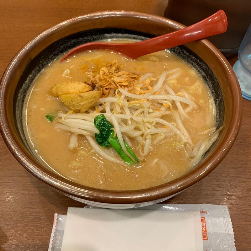 北海道味噌らーめん(麺場 田所商店 イオンモール盛岡店)