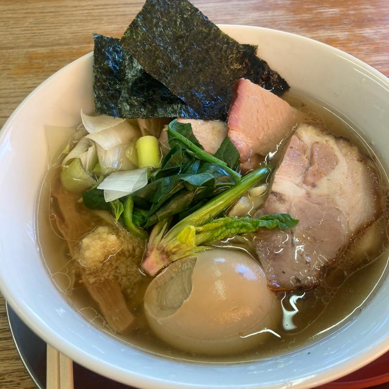 中華そば塩特製手もみ麺(栃木中華そば 神志)