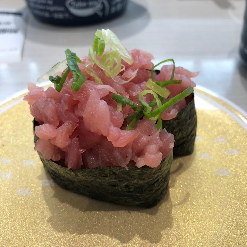 特盛中トロ軍艦(はま寿司 恵庭店)