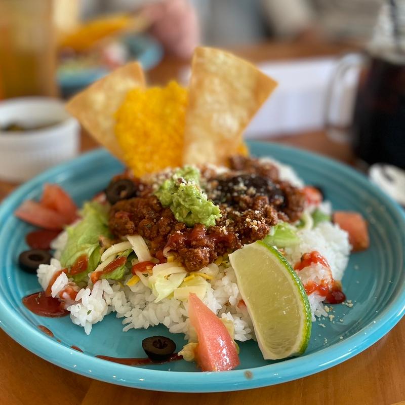 スペシャルチーズタコライス(キャプテンカンガルー ハンバーガー)