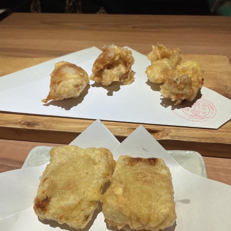 広島産カキ天(魚河岸酒場 FUKU浜金 金山店)