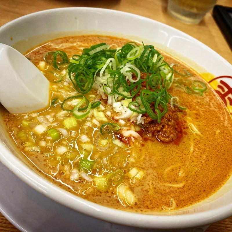 坦々麺(来来亭 東岡山店)