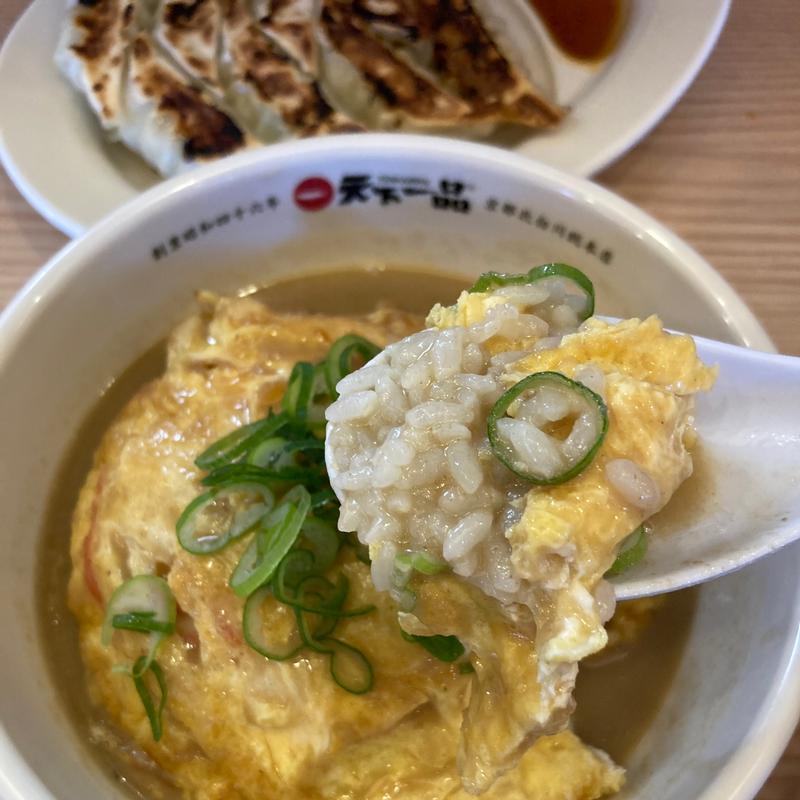 こってり天津飯（並）(天下一品 多摩ニュータウン店)