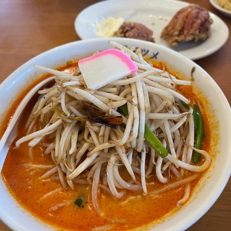 辛い　濃厚タンメン(濃厚湯麺 フタツメ 伊勢崎店)