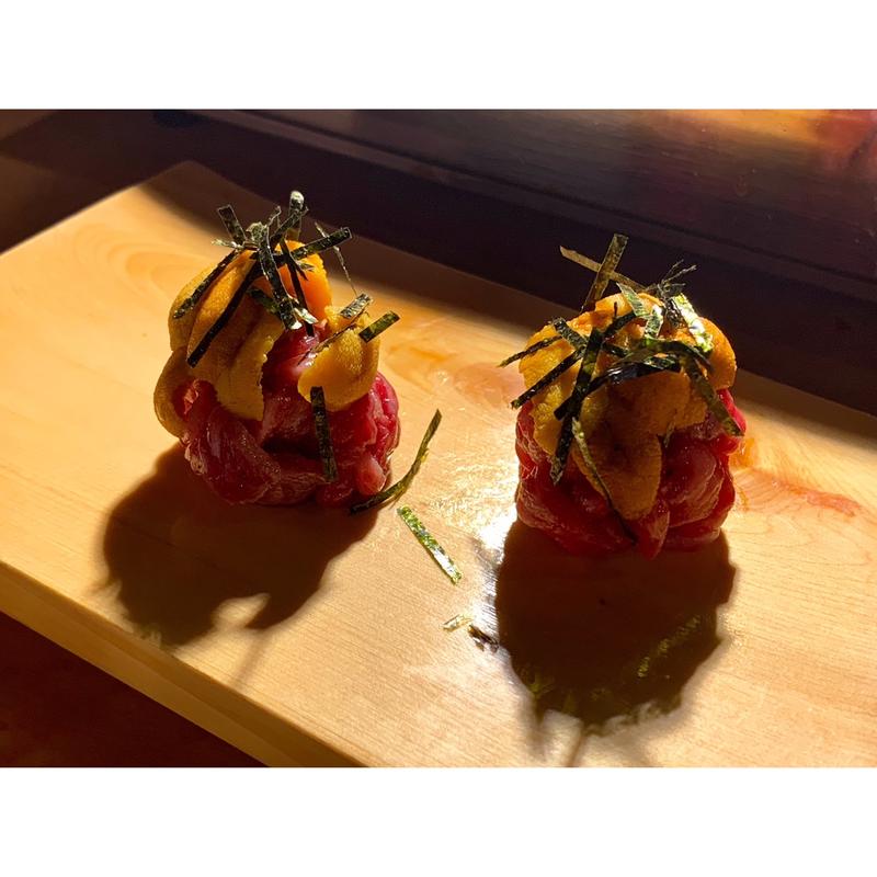 うにく　一貫(焼肉 きた松)