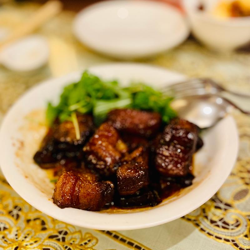 プラチナプレミアムプラン(豚肉の黒酢和え)(状元樓　中華街大通り本店)