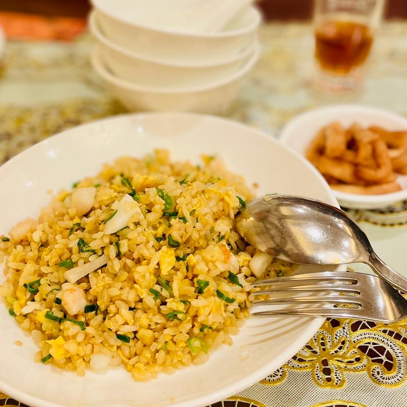 プラチナプレミアムプラン(海鮮入り生姜チャーハン)(状元樓　中華街大通り本店)