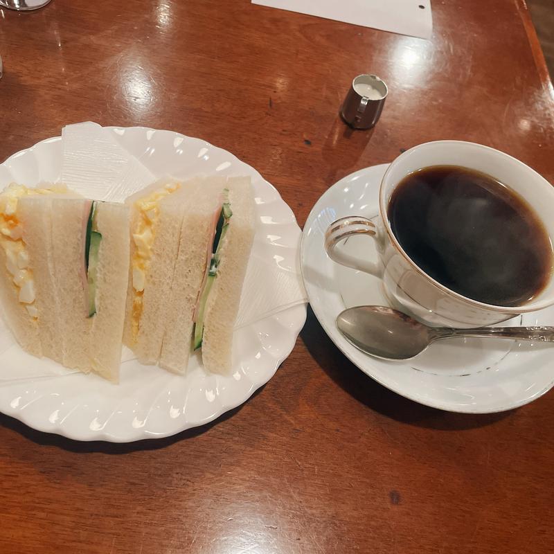 日替りモーニングセット(フランドル 佛蘭＄)