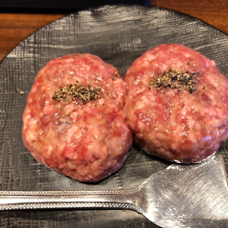 ラム ハンバーグ(ラム焼肉専門店 学芸大学lambne (らむね）)