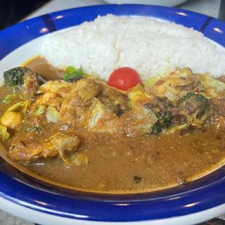チキン野菜カレー(カリーライス専門店エチオピア 本店)