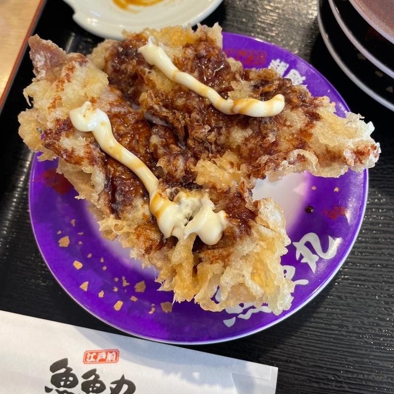 まぐろ天握り(魚魚丸 常滑店)