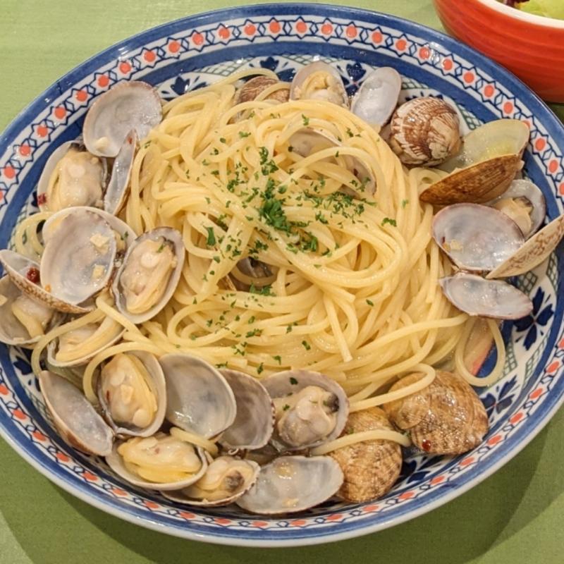 たっぷりあさりのボンゴレビアンコ(パステルイタリアーナ アルプラザ高槻店)