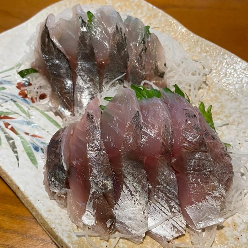 鯵刺し(かなせ)