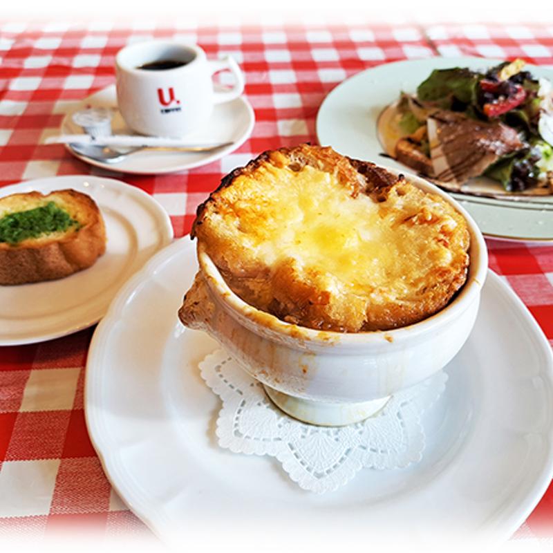 ダブルオニオングラタンスープ(ヒデズキッチン)
