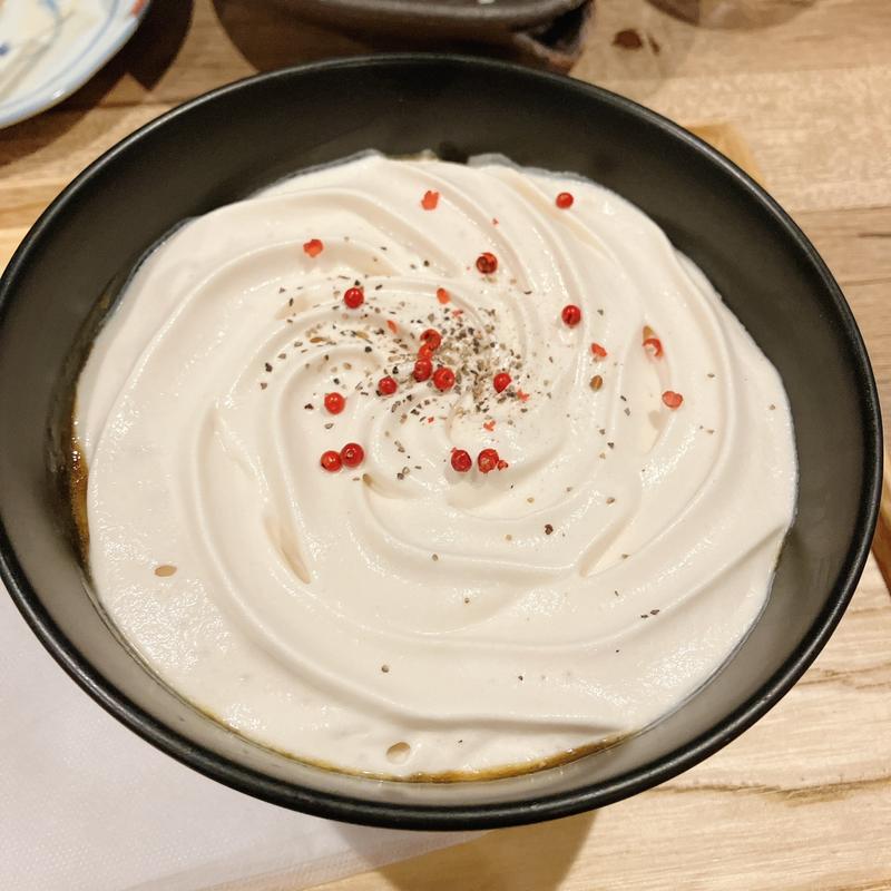 初代の白いカレーうどん（辛口）(初代 鷺沼店)