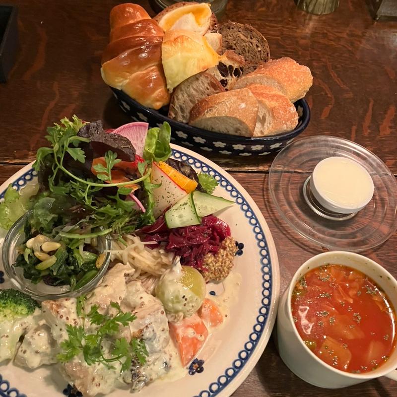 若鶏のマスタードソース(ルーエプラッツ ツオップ （Ruheplatz Zopf）)