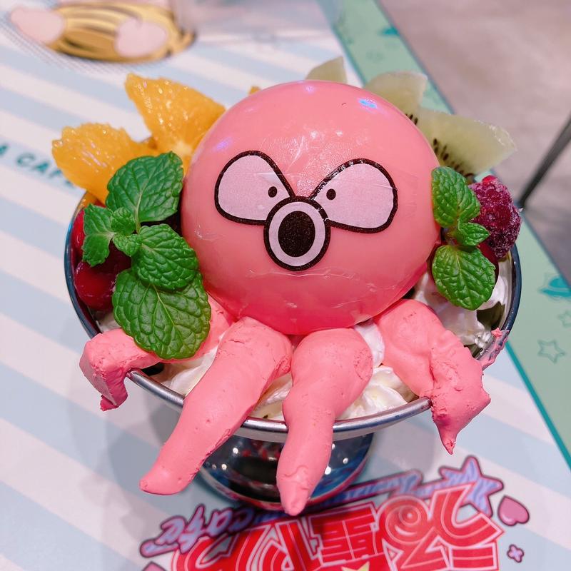 ぷるぷるタコプリン(BOX cafe&space 原宿アルタ店)