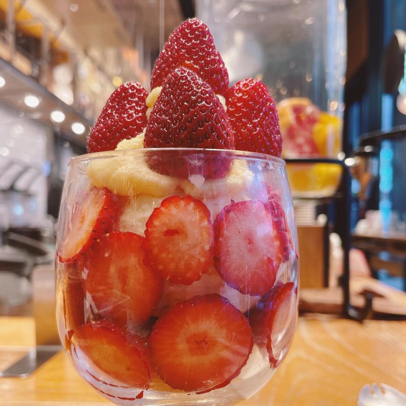 苺マウンテン(Drip-X-Cafe ホテルヴィスキオ大阪)