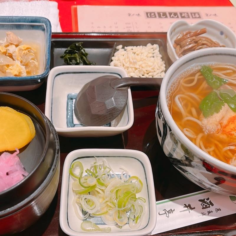 蕎麦ランチ(酒井亭)