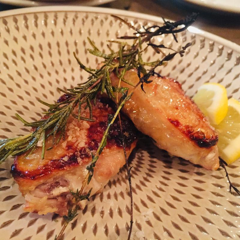 手羽先の薪窯グリル(Sante （サンテ）)