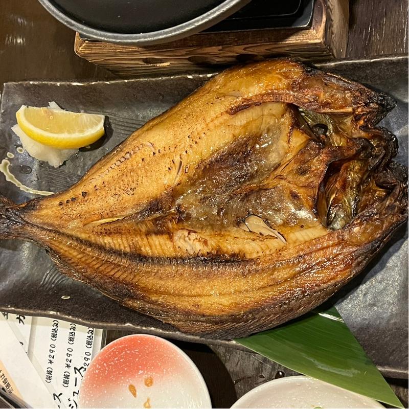 特大北海　縞ほっけ(魚鮮水産 さかなや道場 巣鴨駅前店)