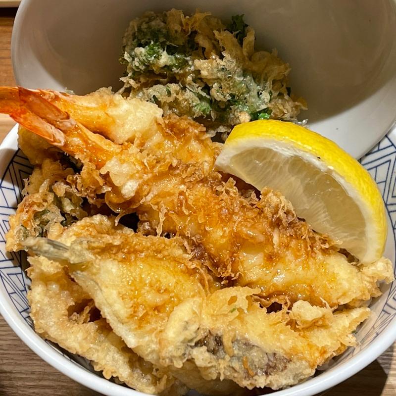 大海老天丼(銀座ハゲ天 東京駅店)