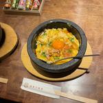 石焼親子丼(侘家古暦堂 祇園花見小路本店 （わびや これきどう）)