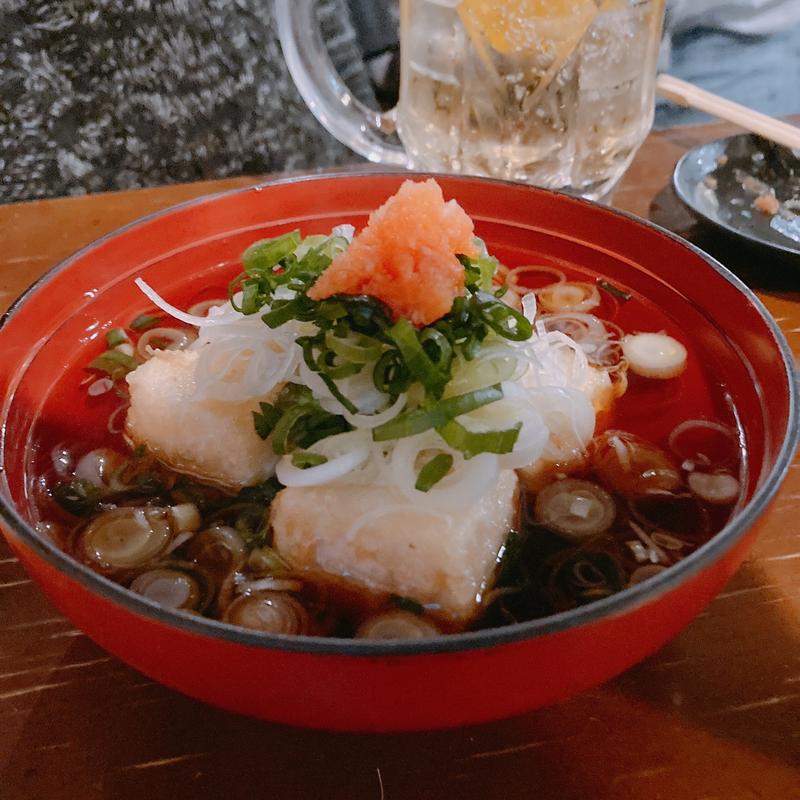 揚げ出し豆腐(丸吟)