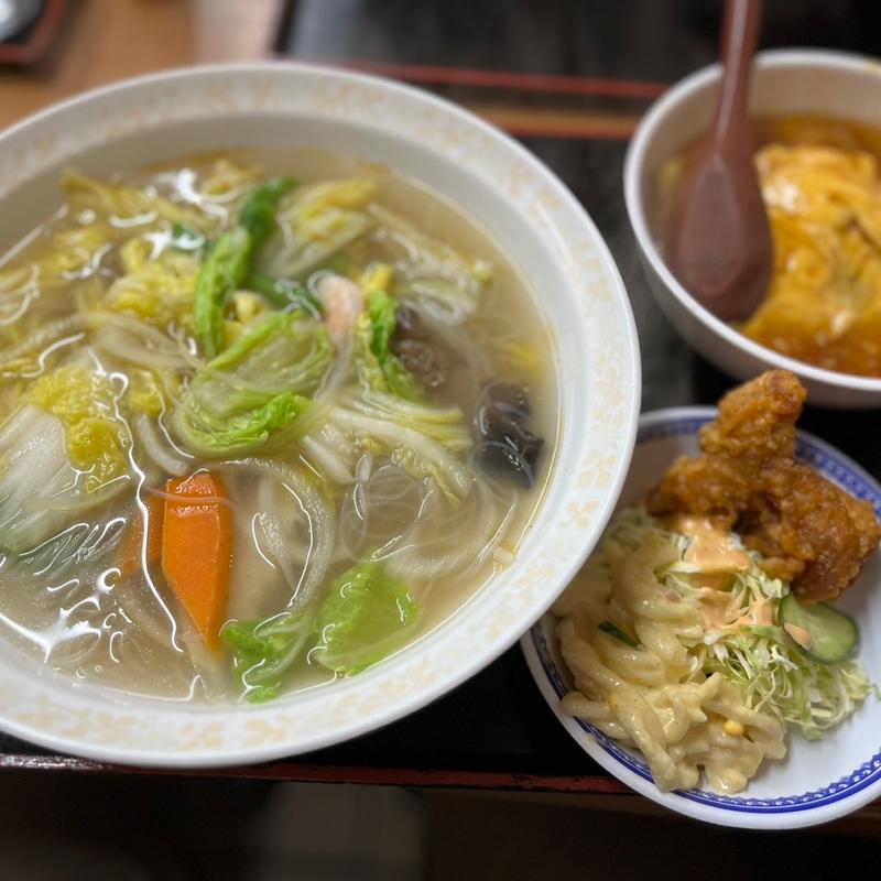 汁ビーフン定食(幸梅軒)