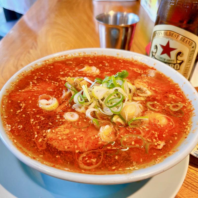 辛味中華そば(浅草 生田庵)