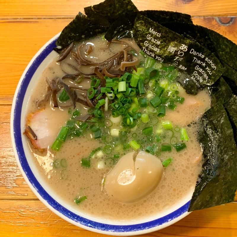 チャーシュー麺+のり+味玉(田中商店 （たなかしょうてん）)