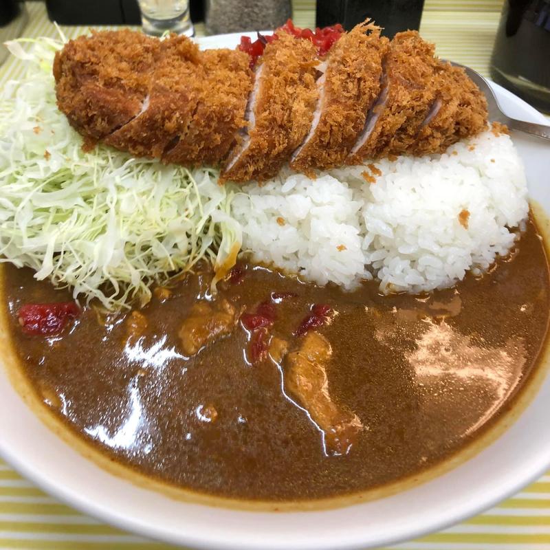 ロースかつカレー(とんかつ檍のカレー屋いっぺこっぺ 新宿御苑店)