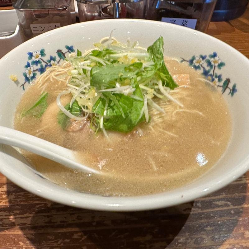 柚子塩ラーメン(博多ラーメン　龍ノ髭　 宇都宮店 )