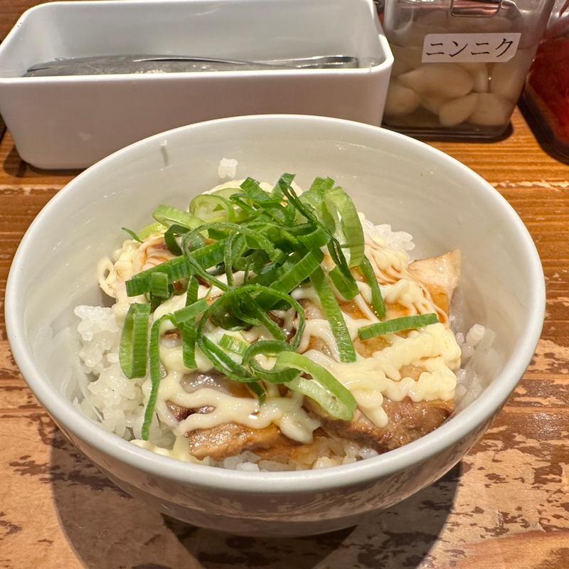 チャーマヨ丼(博多ラーメン　龍ノ髭　 宇都宮店 )