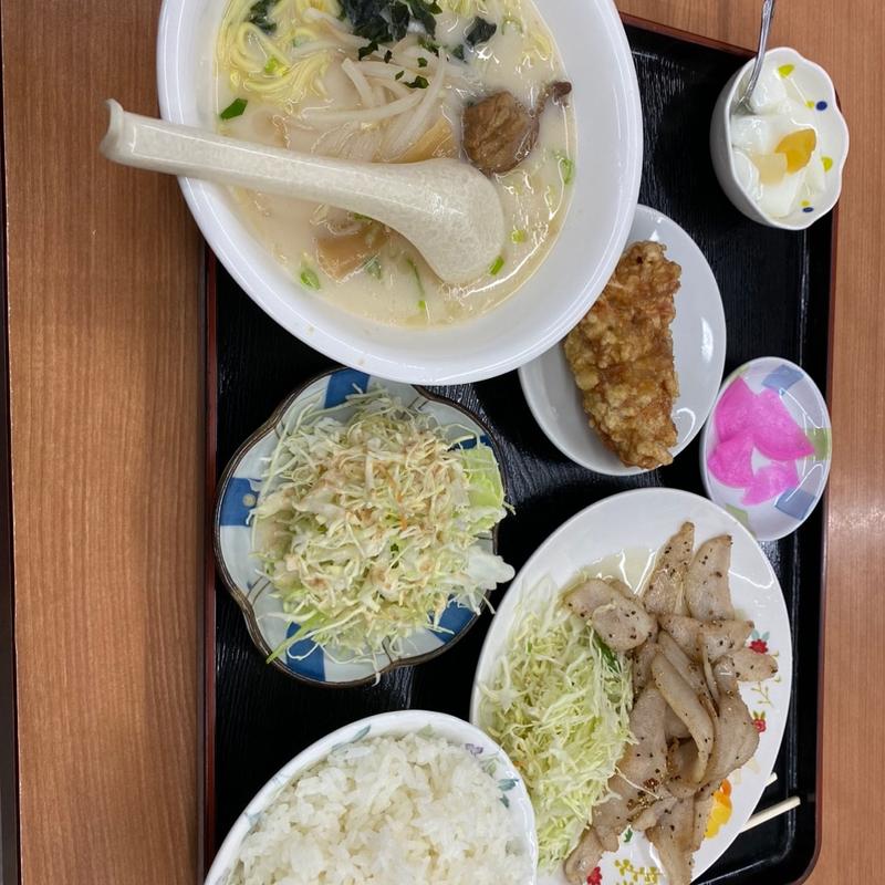 豚トロ定食(台湾料理 天福 （タイワンリョウリ テンプク）)