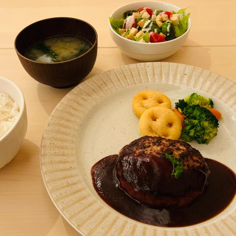 オリジナルハンバーグ180㌘（Aセット）(てづくりハンバーグニコぴランド)