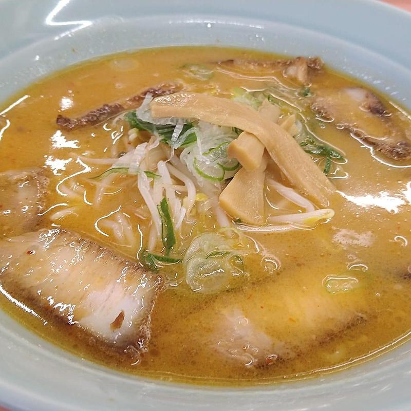 みそ味焼豚ラーメン(ローダンのラーメン安来店)