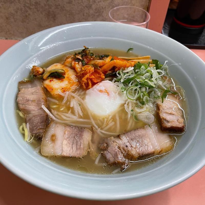 正油味キムチラーメン(ローダンのラーメン安来店)