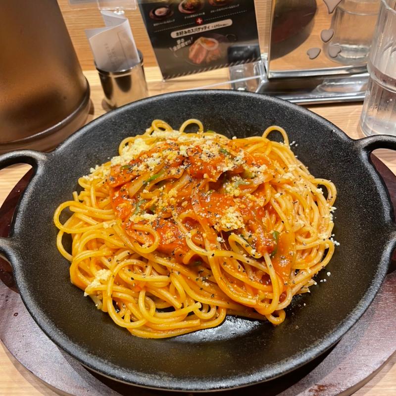 ナポリタン(てっぱんのスパゲッティ 蒲田駅西口店)