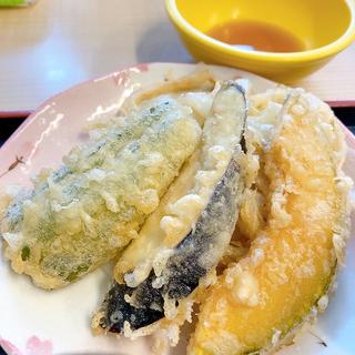 野菜の天ぷら(魚食堂たわら)