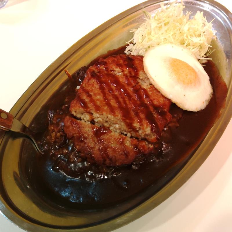 ロコモコ風カレー　M(ゴーゴーカレー 仙台一番町スタジアム )