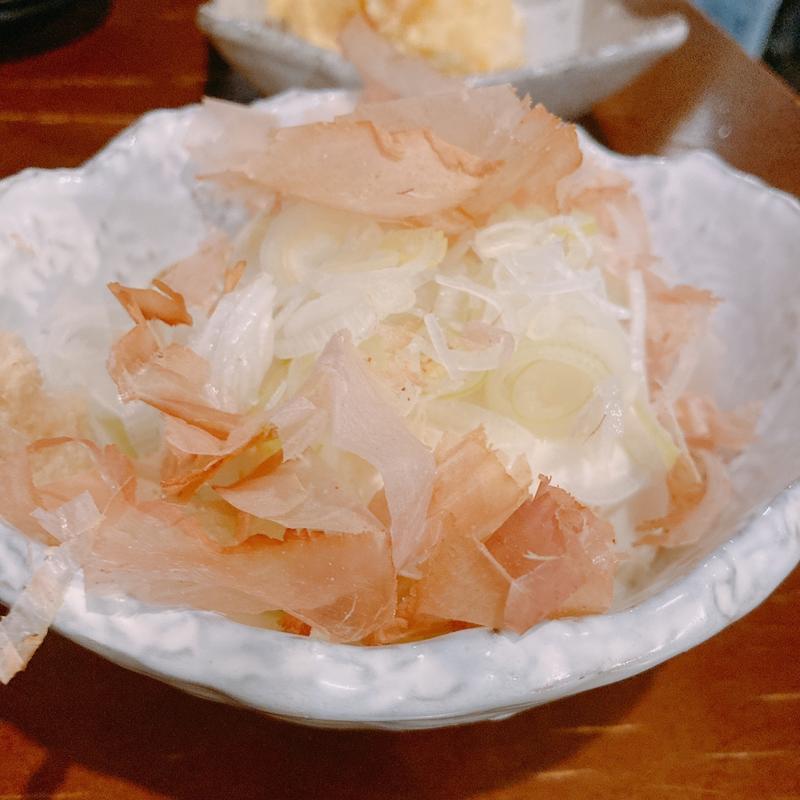 ねぎどっさり冷奴(丸吟)