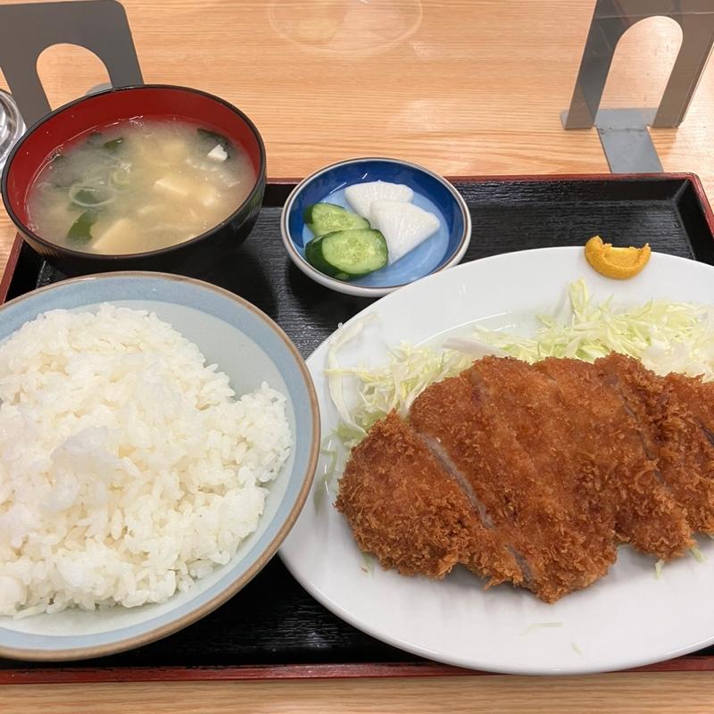 カツ定食(味のふたば)