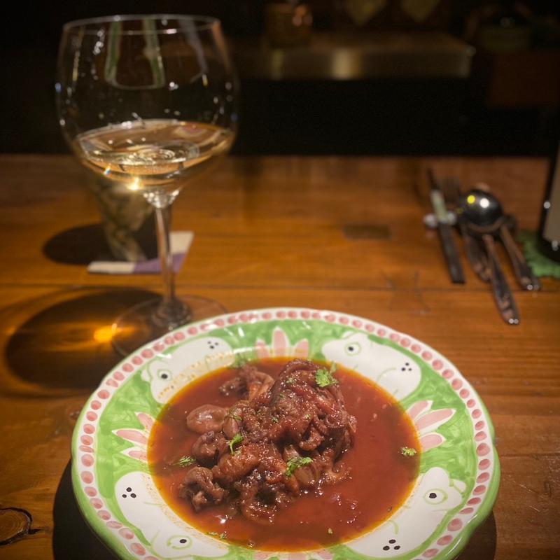 イイダコのトマト煮(杉玉屋 （スギタマヤ）)