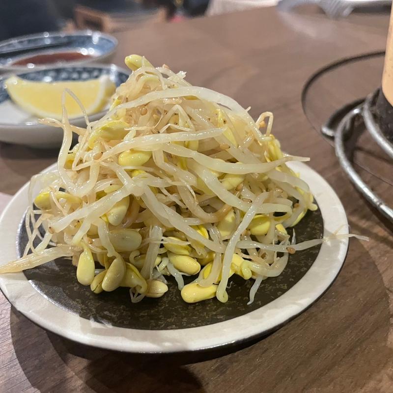 もやしナムル(神保焼肉料理店)