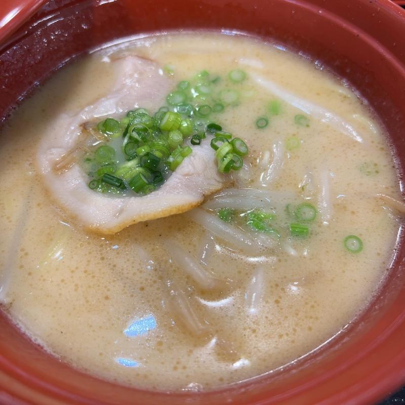 豚骨ラーメン(鬼へい寿司 佐賀兵庫町店)