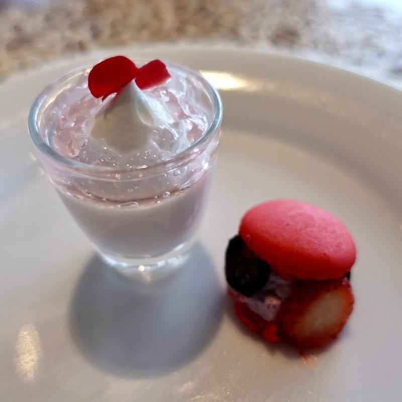 ローズパンナコッタ(クラブインターコンチネンタルラウンジ)