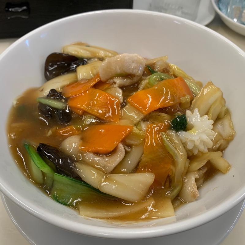 五目焼きそば(神楽坂飯店)