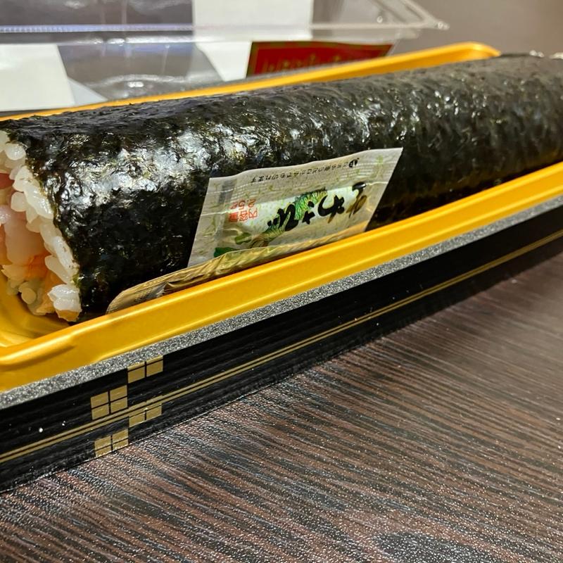 活き締め穴子と金目鯛入り八種海鮮太巻（恵方巻）(ザ・ビッグ浜松葵町店)