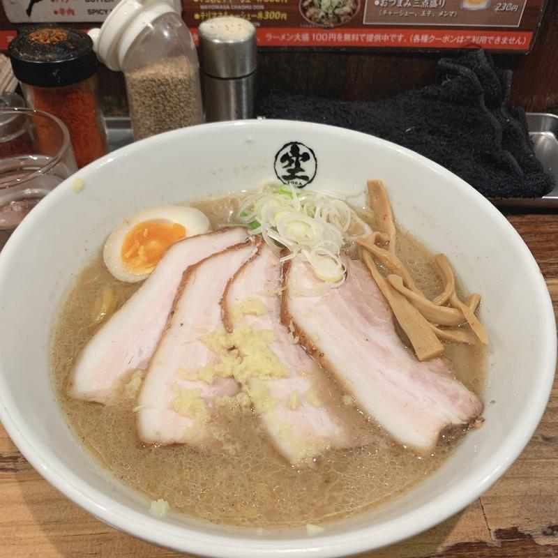 チャーシュー麺(ラーメンそら本店)